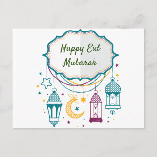 Eid Mubarak vykort
