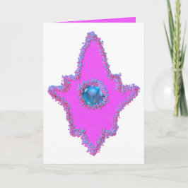 Eid pärlstav hamsa helgkort