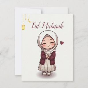 Eid Penghållare,Eidi-kuvert för barn,Presentkort Tack Kort