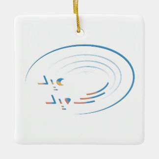 Eid, Spiral av Joy Julgransprydnad Keramik