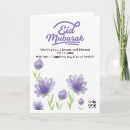 Eid ul Adha Mubarak - Blommor Kort