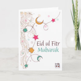 Eid ul Fitr Mubarak - Elegant Kort