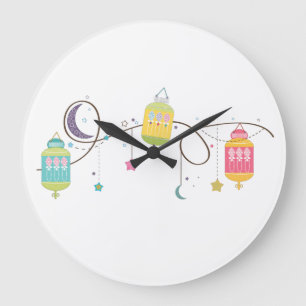 Eid Wall Clock Stor Klocka