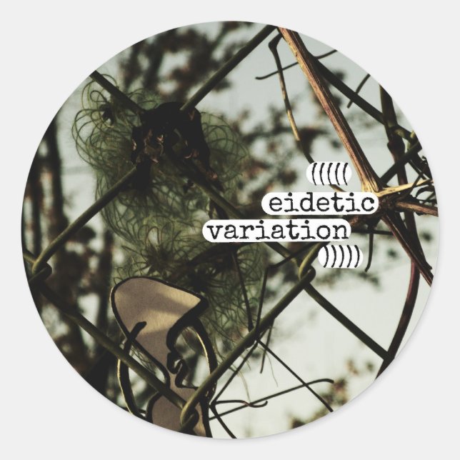 eidetisk variation runt klistermärke (Framsida)