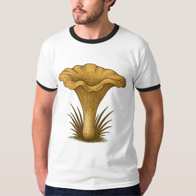 Eierschwammerl / Chanterelle T Shirt (Framsida)