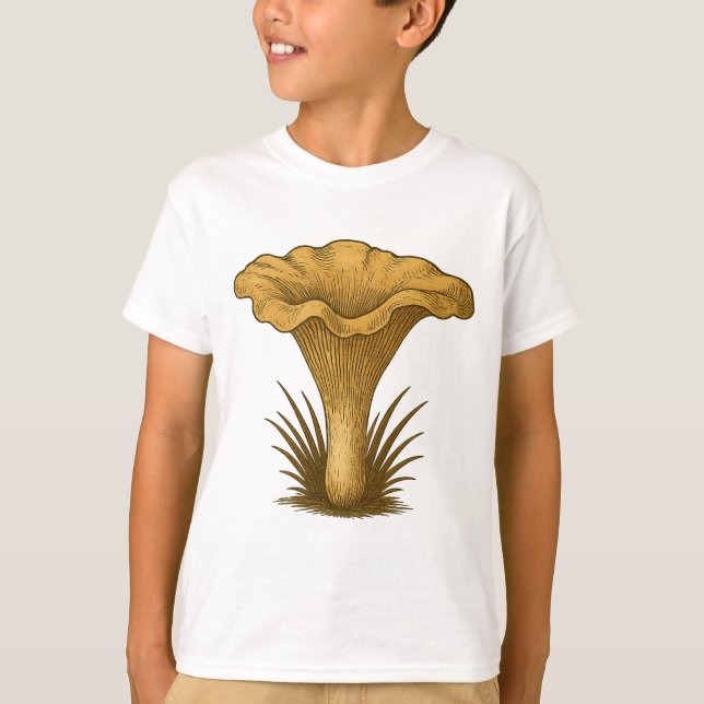 Eierschwammerl / Chanterelle T Shirt (Framsida)
