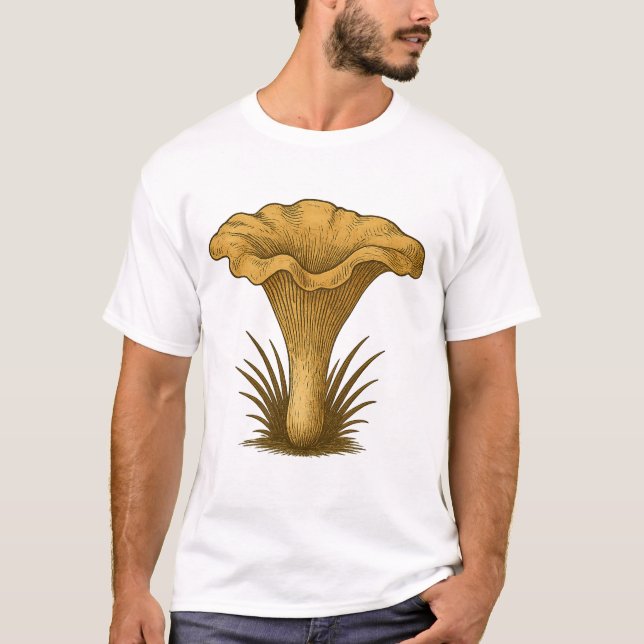 Eierschwammerl / Chanterelle T Shirt (Framsida)