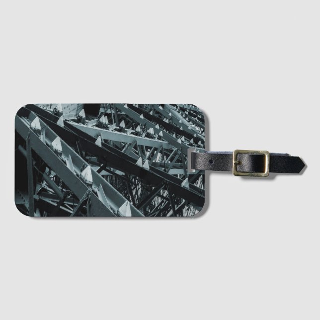 Eifel torn Paris Steel och himlar Bagagebricka (Framsida horisontal)