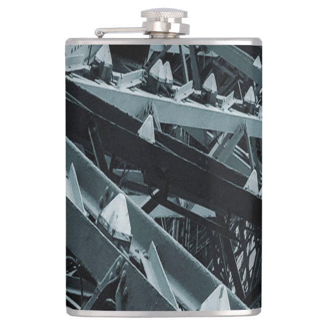 Eifel torn Paris Steel och himlar-kolven Fickplunta (Framsidan)