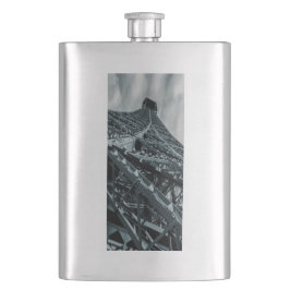 Eifel torn Paris Steel och himlar-kolven Fickplunta