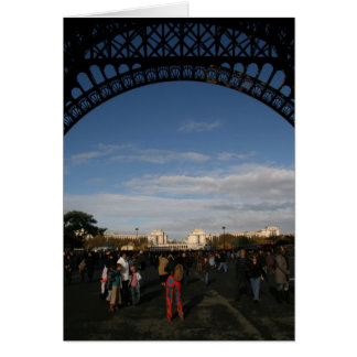 Eiffel Arch Hälsningskort