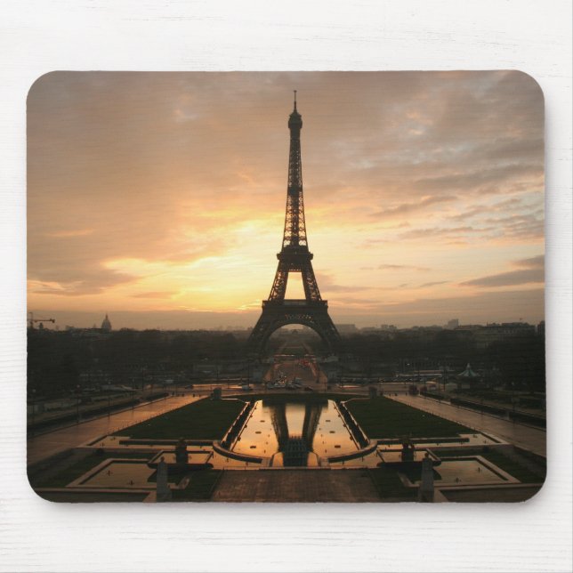 eiffel gryning musmatta (Framsidan)