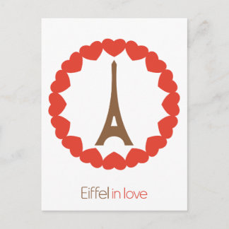 Eiffel i kärlek.. vykort
