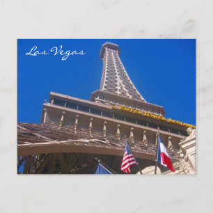 eiffel las vegas vykort