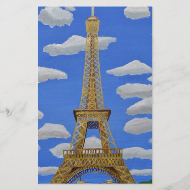 Eiffel Torn 2.JPG Brevpapper (Framsida)