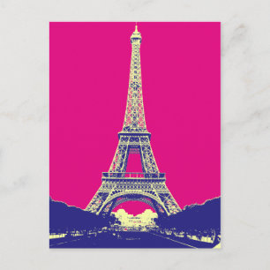 Eiffel Torn 2 Vykort