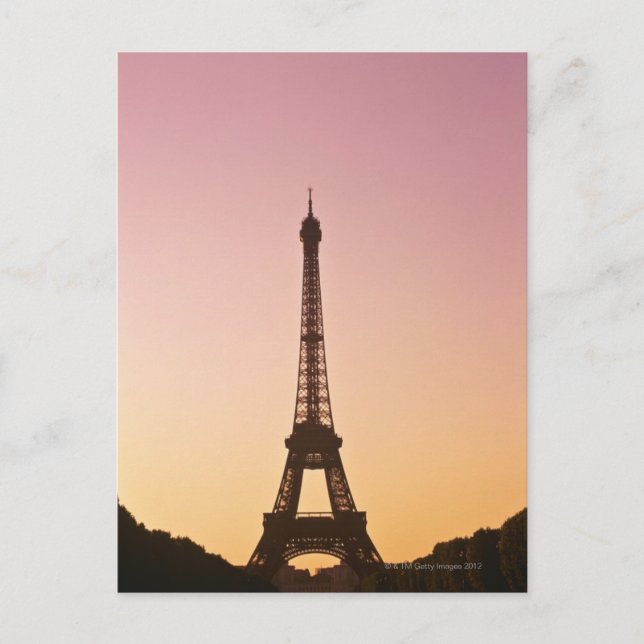 Eiffel Torn 5 Vykort (Framsida)