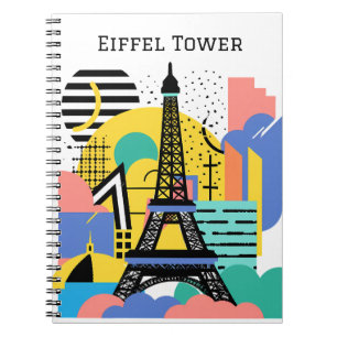 Eiffel Torn Anteckningsbok