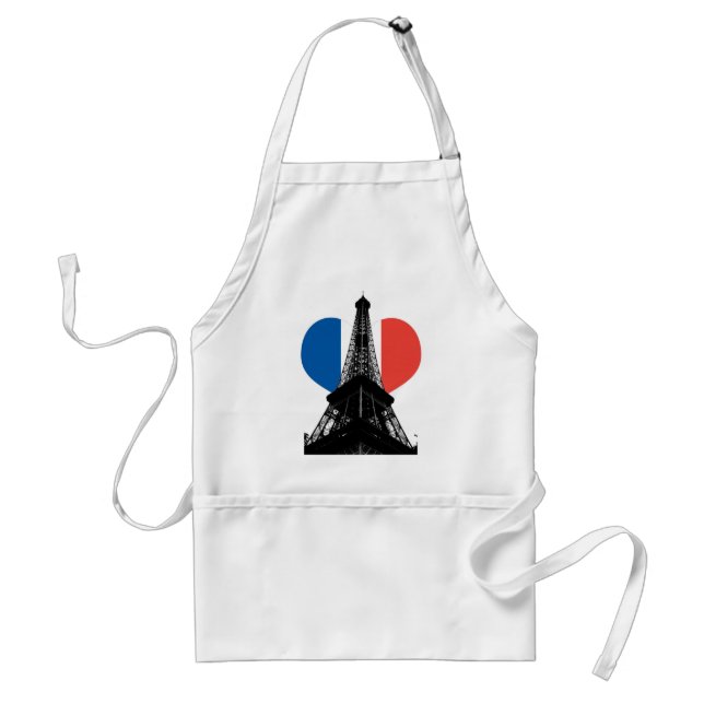 Eiffel Torn Apron Förkläde (Framsidan)