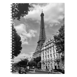 EIFFEL TORN AT PARIS, FRANKRIKE ANTECKNINGSBOK