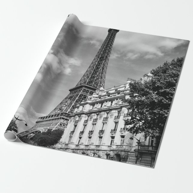 EIFFEL TORN AT PARIS, FRANKRIKE PRESENTPAPPER (Utrullad)