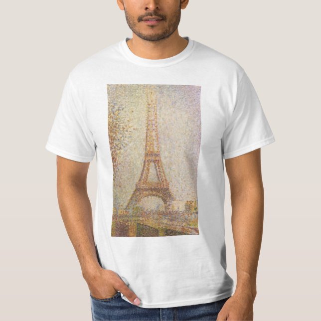 Eiffel Torn av Georges Seurat Tröja (Framsida)