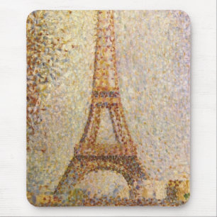 Eiffel Torn av Georges Seurat, Vintage Fine Art Musmatta