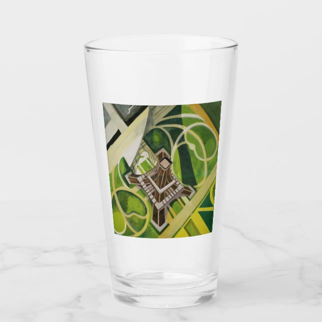Eiffel Torn (av Robert Delaunay) Glaskopp (Framsida)