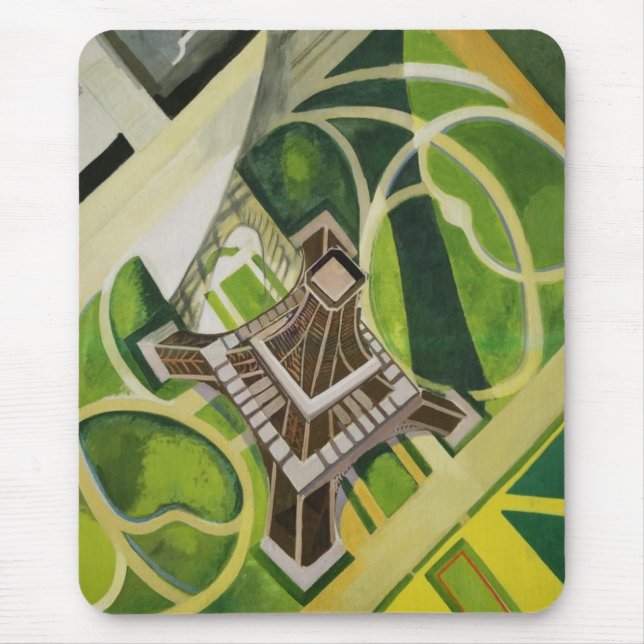 Eiffel Torn (av Robert Delaunay) Musmatta (Framsidan)