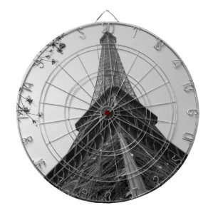 Eiffel Torn b/w Darttavla