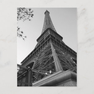 Eiffel Torn b/w Vykort