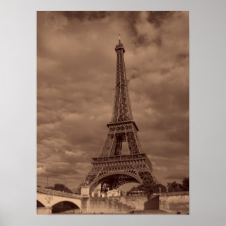 Eiffel Torn Bild Poster