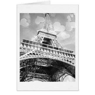 Eiffel Torn, Black and White, Tom OBS Kort