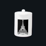 Eiffel Torn Black White-bild<br><div class="desc">Paris Eiffel Torn Black and White Artwork Image</div>