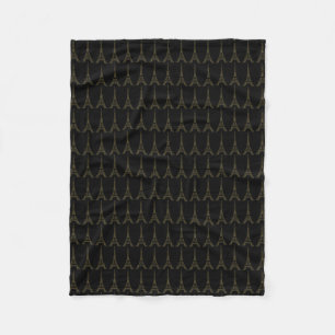 Eiffel Torn Blanket Fleecefilt