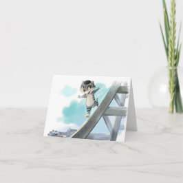 Eiffel Torn-blankkort (olika storlekar) Tack Kort