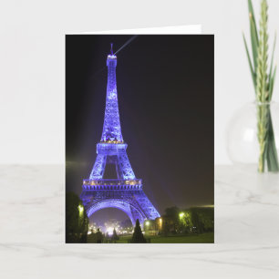 Eiffel Torn, Blue 01 Kort