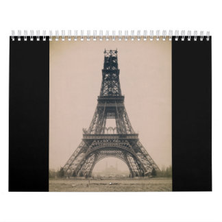 Eiffel Torn: Byggnadsstat 1888 Kalender