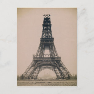 Eiffel Torn: Byggnadsstat 1888 Vykort
