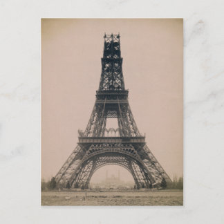 Eiffel Torn: Byggnadsstat 1888 Vykort