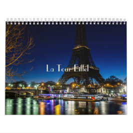 Eiffel torn Calendar Kalender