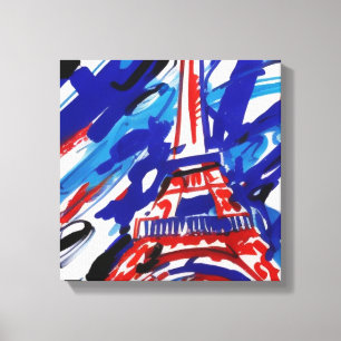Eiffel Torn Canvastryck