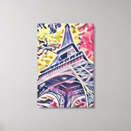Eiffel Torn Canvastryck