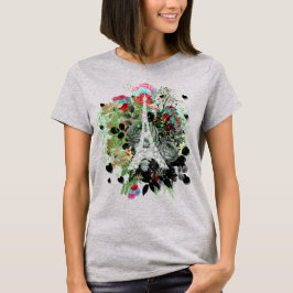 Eiffel Torn Collage T Shirt