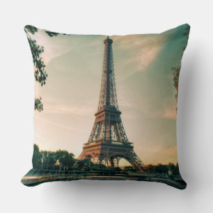 Eiffel torn dekorativ kudde