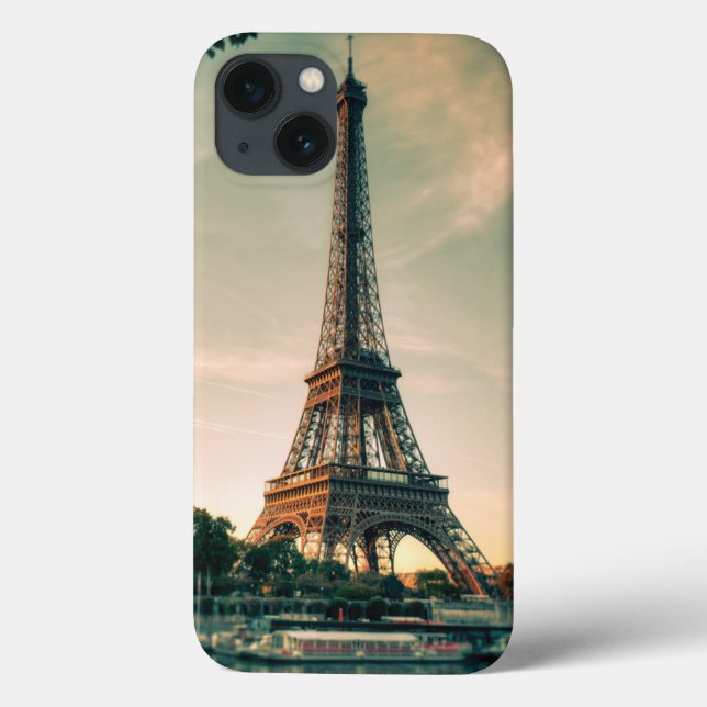 Eiffel torn dekorativ kudde (Baksida)