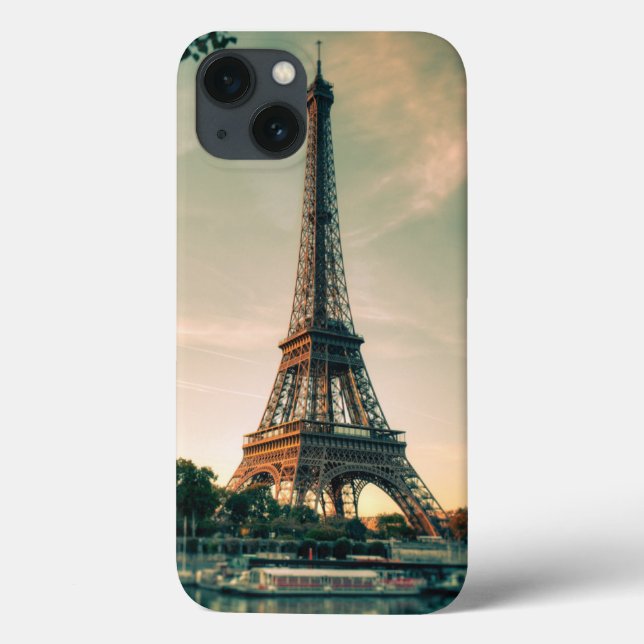 Eiffel torn dekorativ kudde (Baksida)