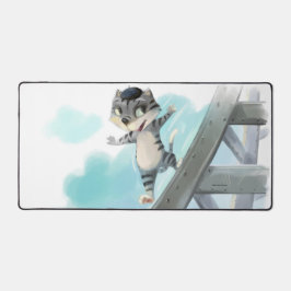 Eiffel Torn Desk Mat