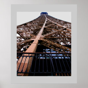 Eiffel Torn Detail Poster
