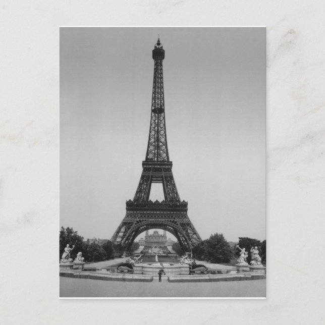 Eiffel Torn, Exposition Universal - 1900 Paris Vykort (Framsida)